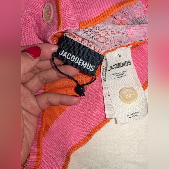 12. NWOT JACQUEMUS LE CARDIGAN TOLEDO COURT - Picture 6 of 9